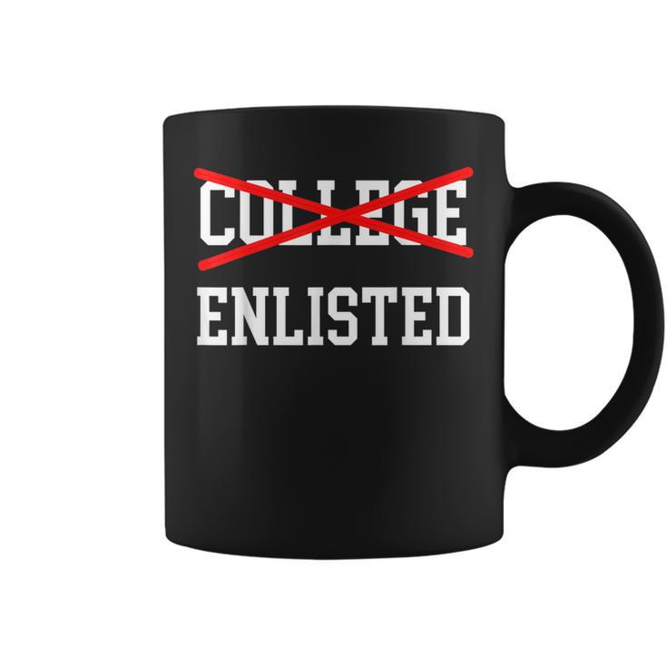 College Enlisted Veteran Day Coffee Mug