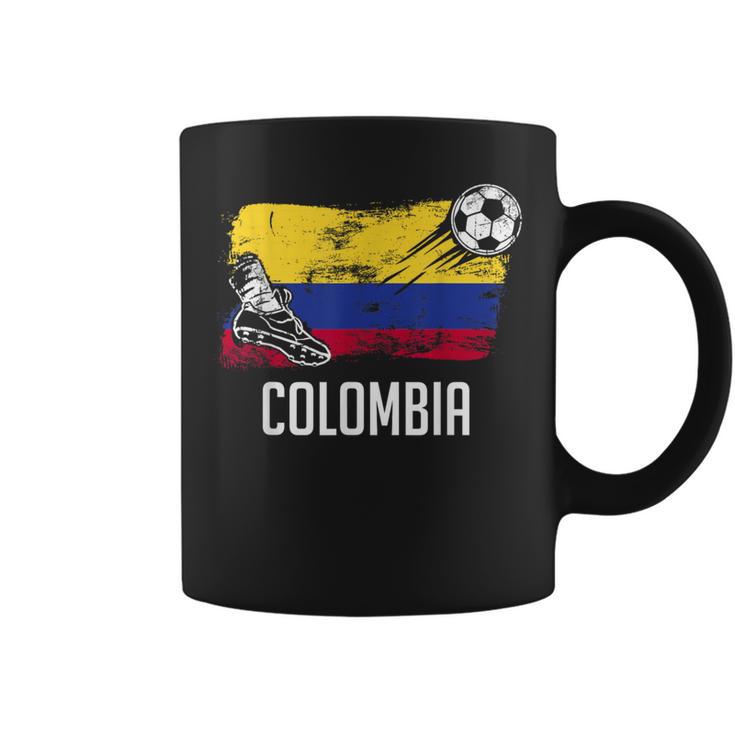 Colombia Flag Jersey Colombian Soccer Team Colombian Coffee Mug