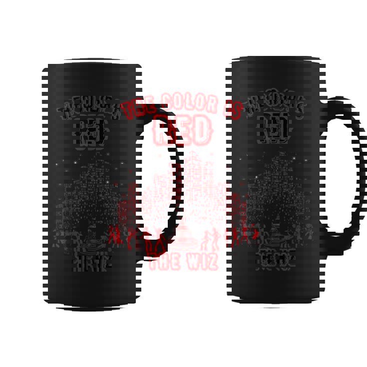 The Color Is Red The Wiz Retro Graphic Casual Coffee Mug