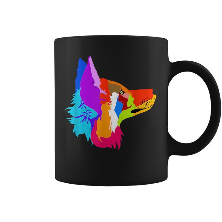 Coloring Cute Fox For Foxes Forest & Animal Lovers Coffee Mug
