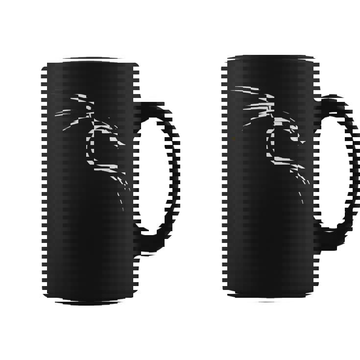 Cool Kali Linux Dragon Hacker Taza de café