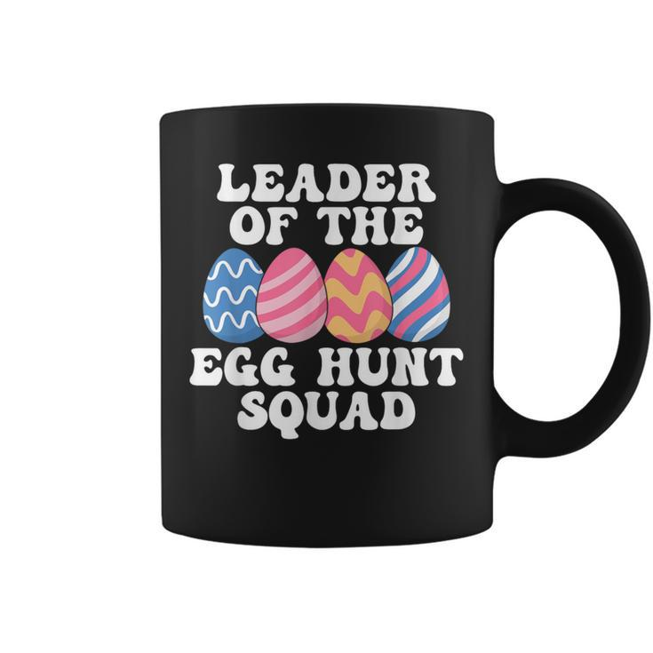 Cool Leader Of The Egg Hunt Squad Coffee Mug