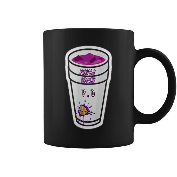 Cool Rapper Lean Double Cup Purple Dreams Coffee Mug