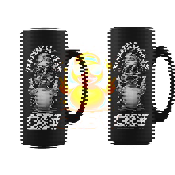 Cool Retro Yellow Rubber Duck In 70S 80S Duck Coffee Mug Cool Retro Yellow Rubber Duck In 70S 80S Duck Coffee Mug