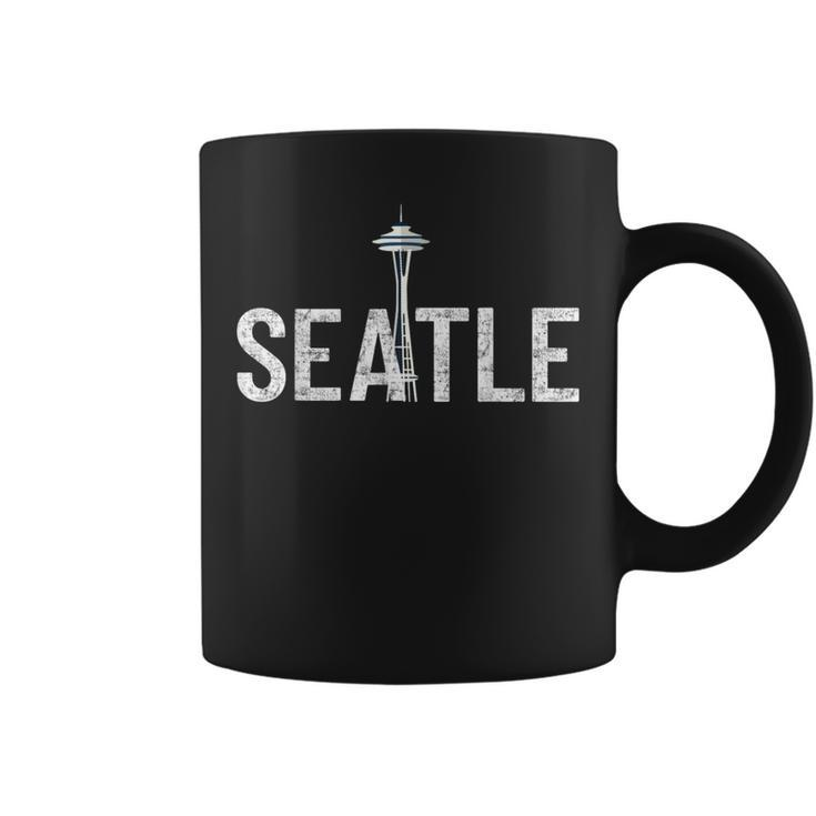 Cool Seattle Space Needle Traveler Souvenir Washington Coffee Mug