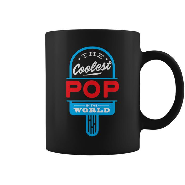 The Coolest Pop T Popsicle Father Summer Coffee Mug