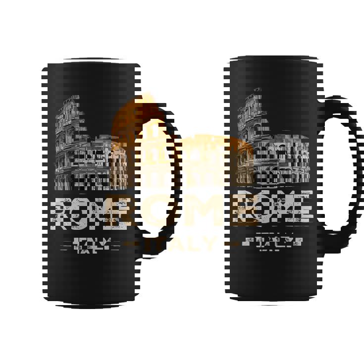 Coolintage Roma Italia Coliseo Souvenirs Roma Italia Taza de café