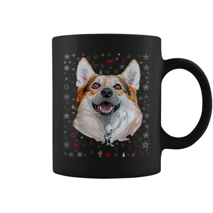 Corgi Lover Ugly Christmas Sweater Christmas Coffee Mug