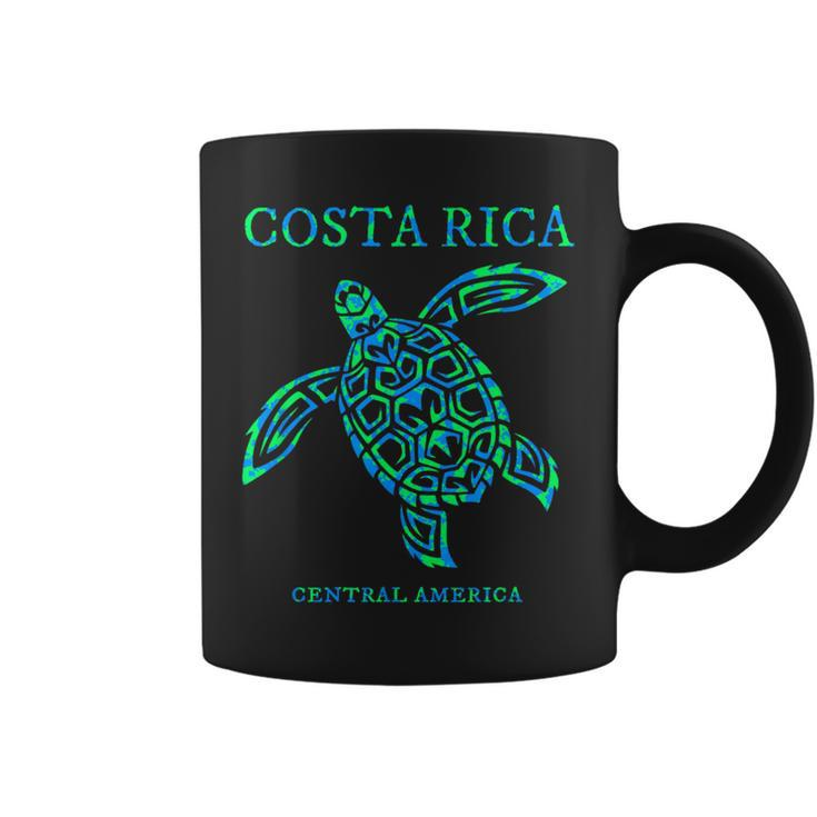 Costa Rica Sea Turtle Retro Boy Girl Vacation Souvenir Coffee Mug