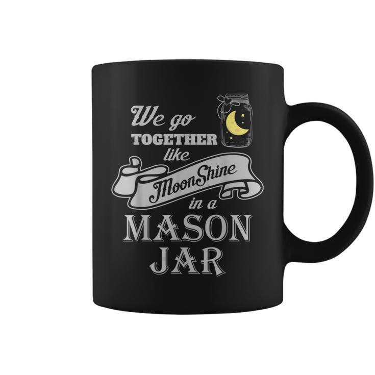 Country T For Moonshine And Mason Jars Coffee Mug