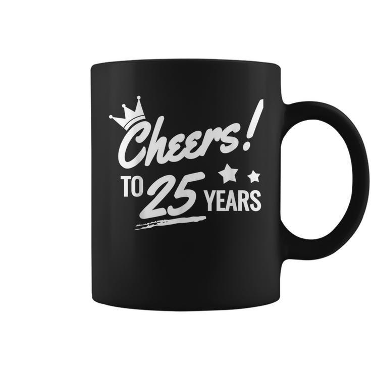 Couple Cool 25Th Anniversary Husband Wife Work Coffee Mug