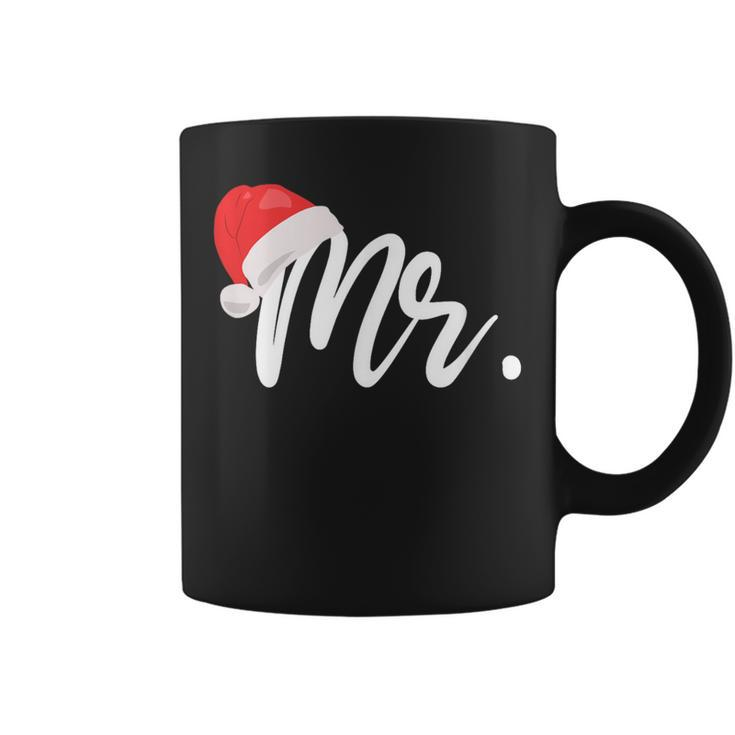 Couple Matching Mr And Mrs Christmas Coffee Mug