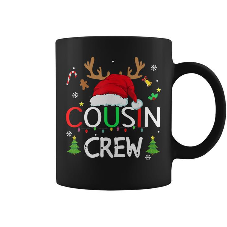 Cousin Crew Christmas Family Xmas Naughty Matching Pajamas Coffee Mug
