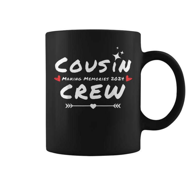 Cousin Crew Making Memories 2024 Family Reunion Trip Summer Coffee Mug