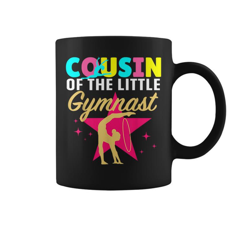 Cousin Little Gymnast Girl Birthday Gymnastics Themed Party Coffee Mug