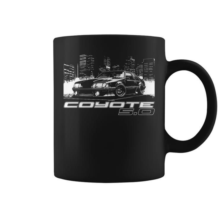 Coyote 50 Swapped Foxbody Stang Fox Body Car Enthusiast Coffee Mug