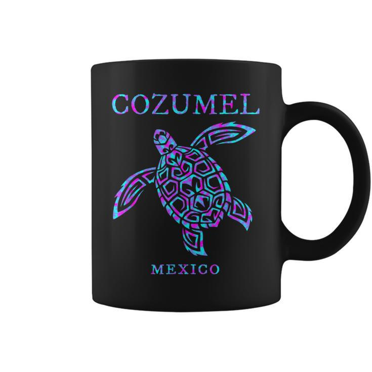 Cozumel Mexico Sea Turtle Boys Girls Toddler Cruise Souvenir Coffee Mug