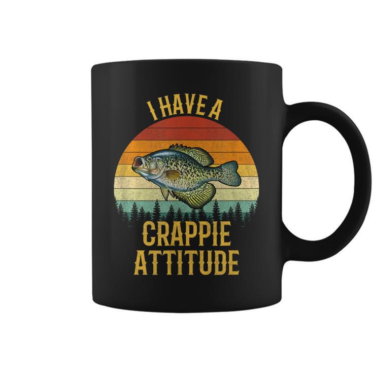 I Have A Crappie Attitude Crappie Fishing Coffee Mug