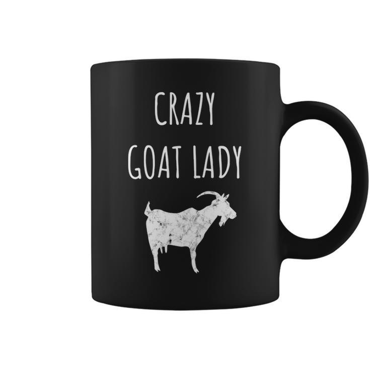 Crazy Goat Lady Yoga Show Animal Coffee Mug