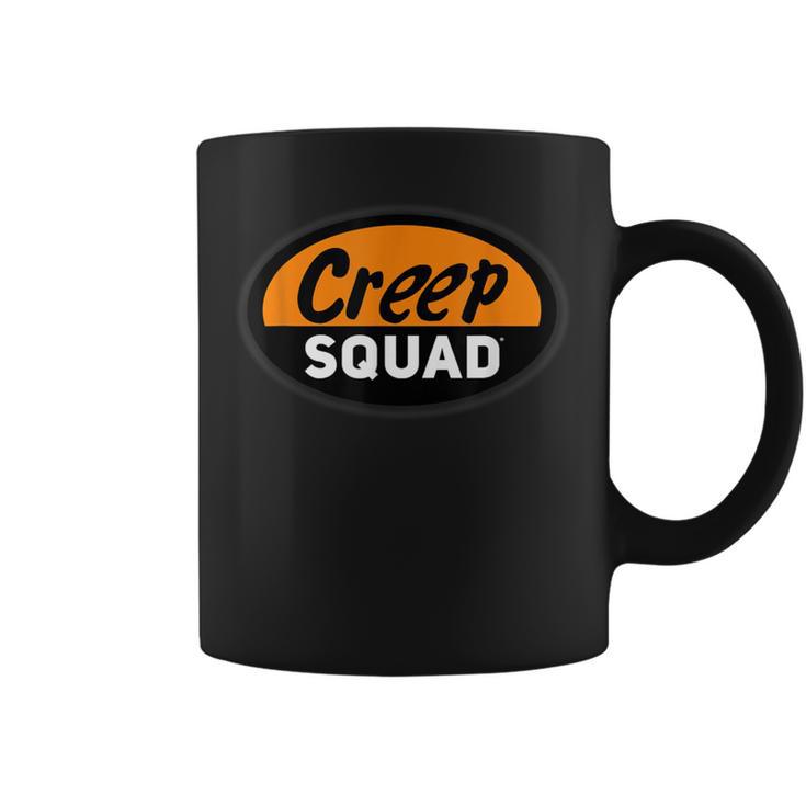 Creep Squad Geek Squad Parody Black Coffee Mug