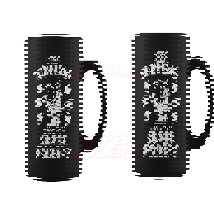 Creo Sonrisas Y Tu Super Poder Dentista Hombre Regalo Taza de café