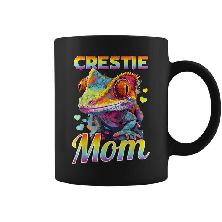 Crested Gecko Reptile Crestie Mom Coffee Mug