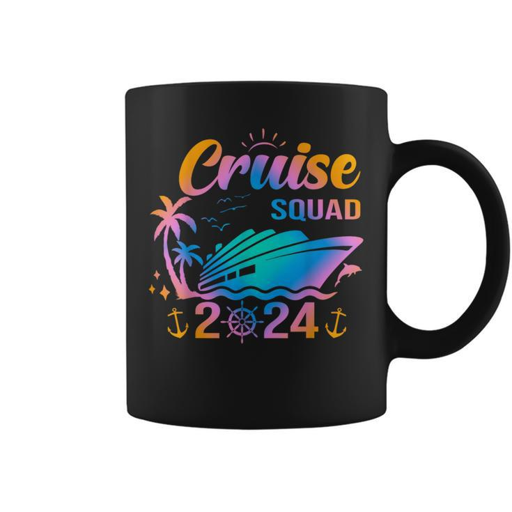 Cruise Squad 2024 Navigating Summer Together Coffee Mug