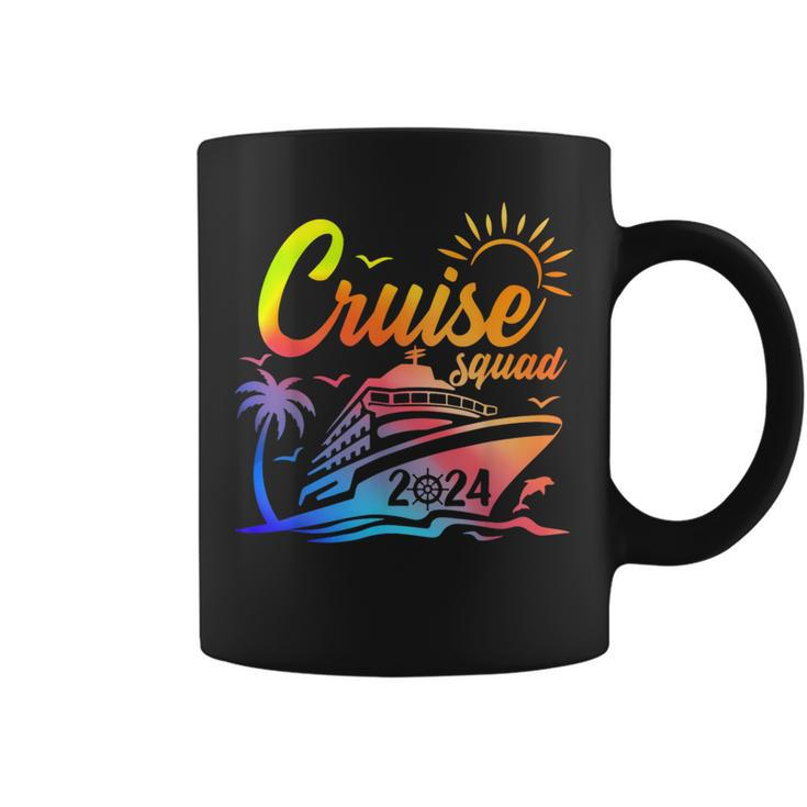 Cruise Squad My First Cruise 2024 Vacation Matching Family Coffee Mug