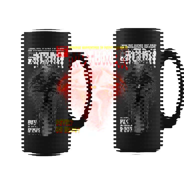 Cryptid Comic Book Style Point Pleasant Wv Mothman Coffee Mug