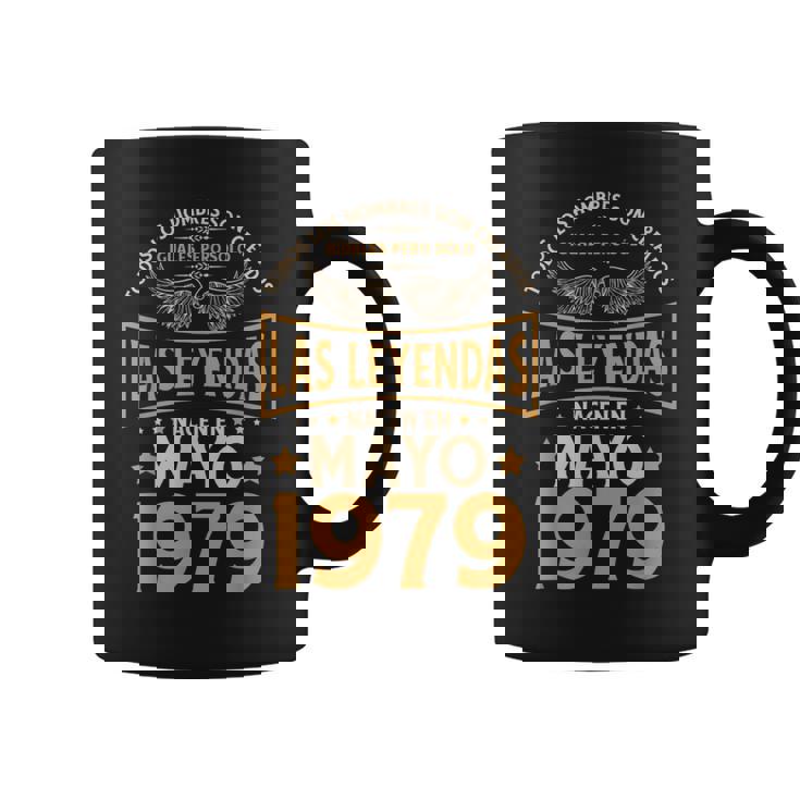Cumpleaños Hombre Regalos Las Leyendas Mayo 1979 Taza de café