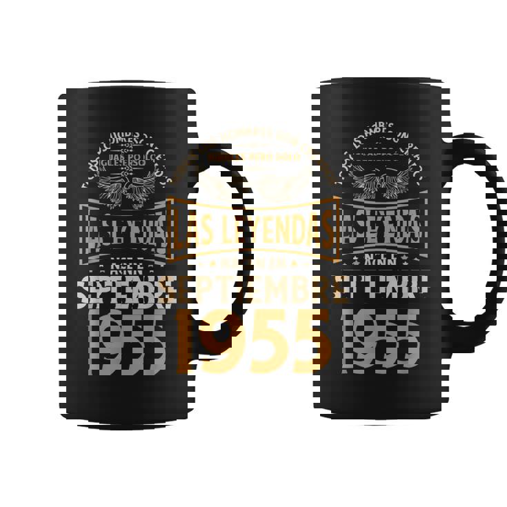 Cumpleaños Hombre Regalos Las Leyendas Septiembre 1955 Taza de café