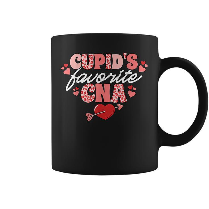 Cupid's Favorite Cna Valentine Certified Nursing Assistant Coffee Mug