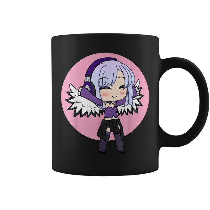 Cute Chibi Style Kawaii Anime Girl With Wings Coffee Mug
