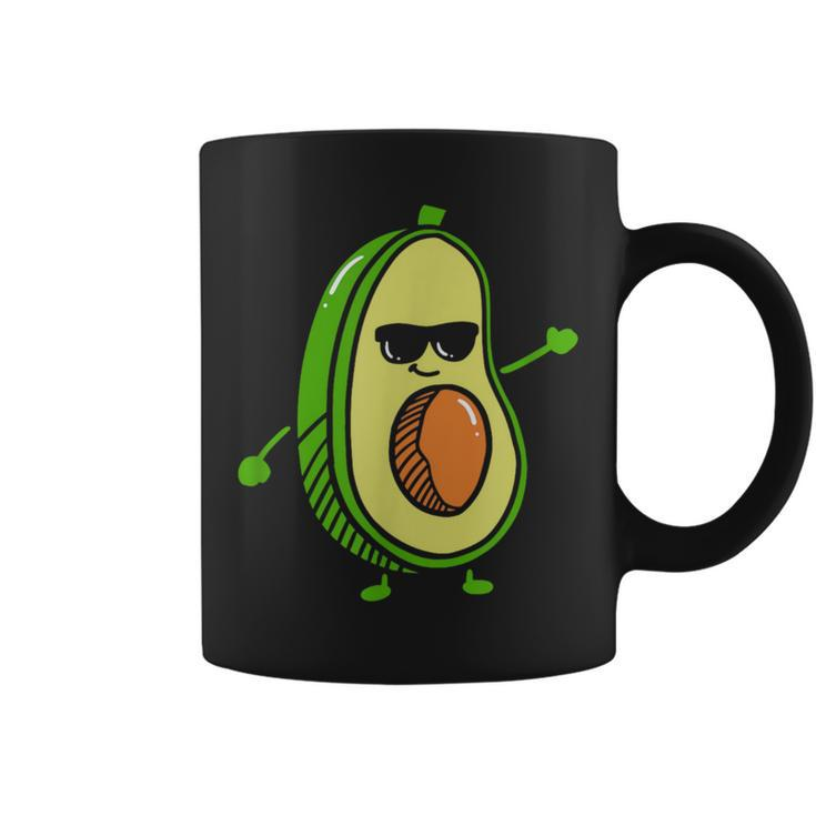 Cute Dancing Avocado Guacamole Avocado Graphics Coffee Mug