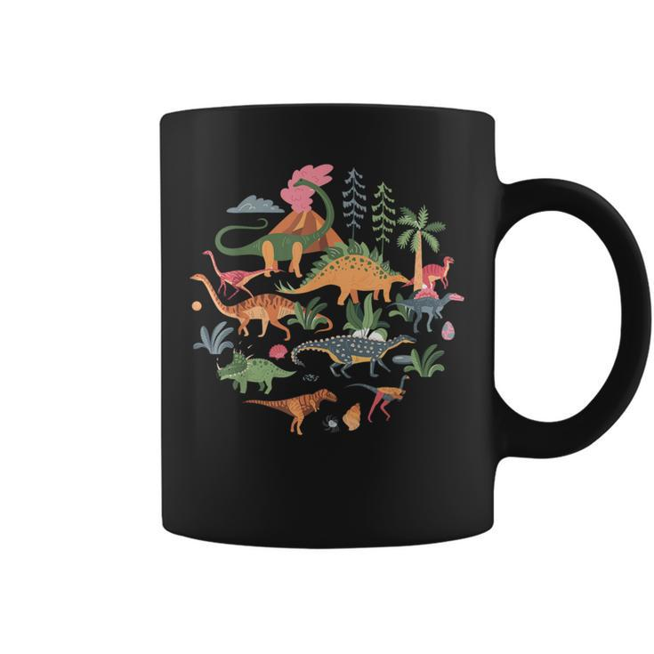 Cute Dinosaurs Illustration Dino Collection Classic Coffee Mug