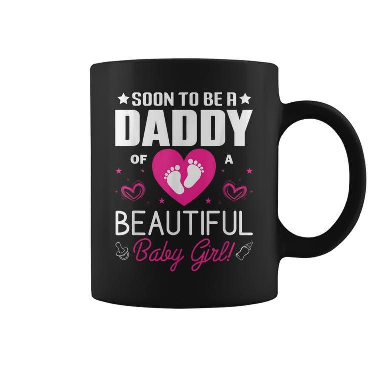 Cute Expecting Father Dad Soon To Be Daddy Of A Girl Coffee Mug