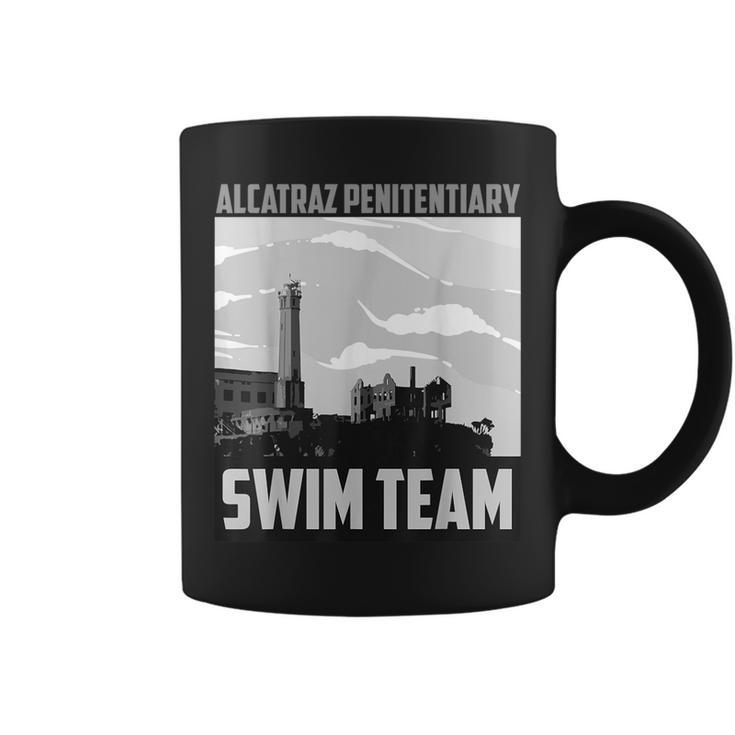 Cute Fancy Alcatraz Penitentiary Swim Team Coffee Mug