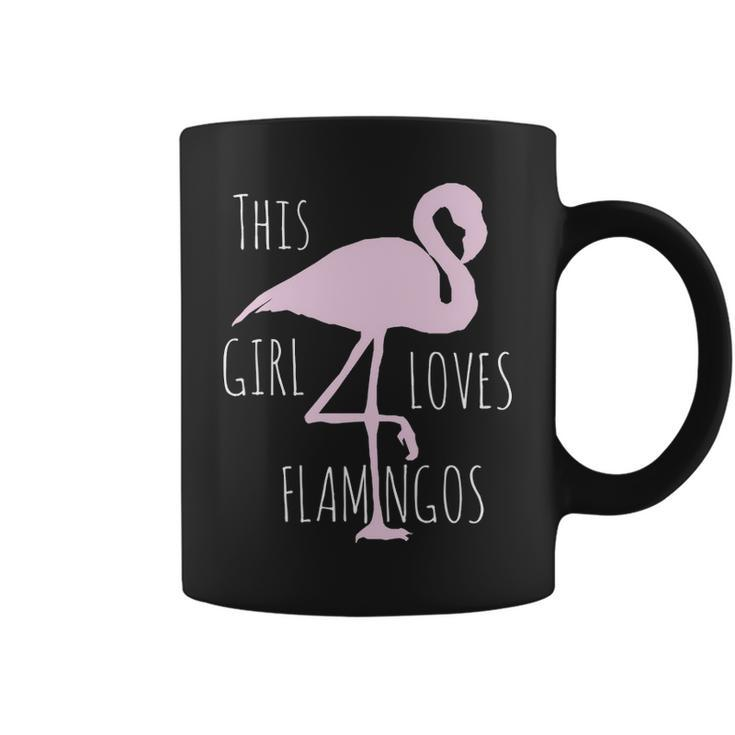Cute Girls Clothing  This Girl Loves Flamingos Fun Coffee Mug