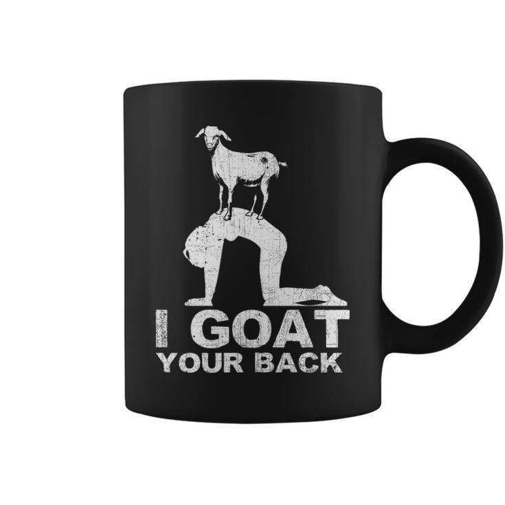 Cute Goat Yoga I Goat Your Back With Yoga Pose Coffee Mug