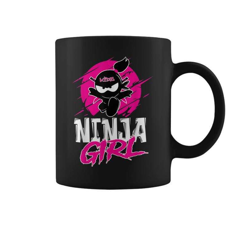 Cute Ninja Girl Ninja Fighter Coffee Mug