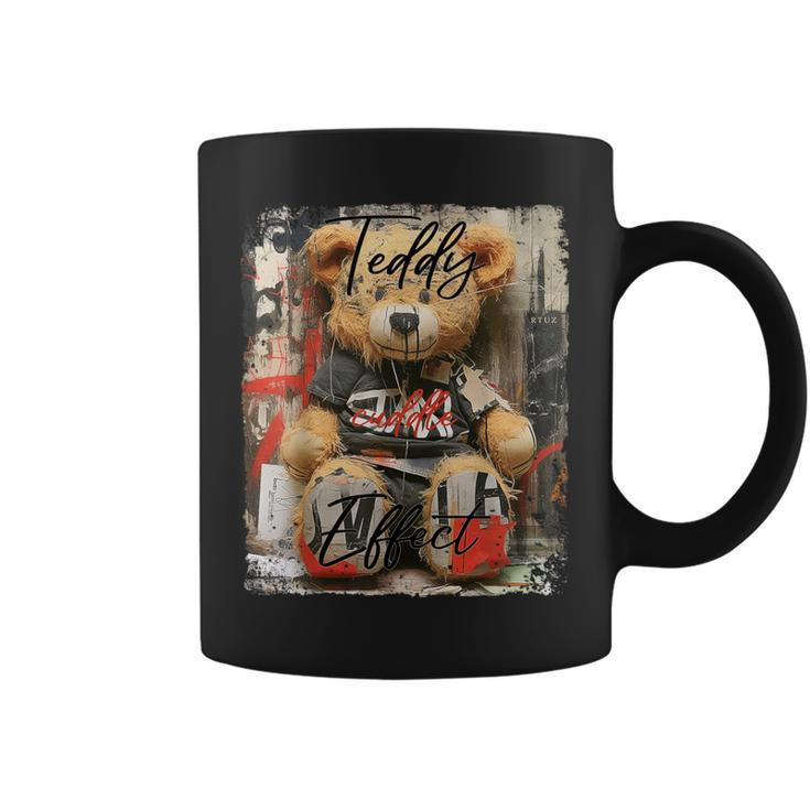 Cute Teddy Bear Graffiti Vintage Teddy Coffee Mug
