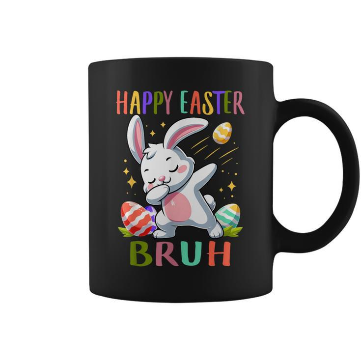 Dabbing Bunny Easter Bruh Boy Girl Kid Coffee Mug