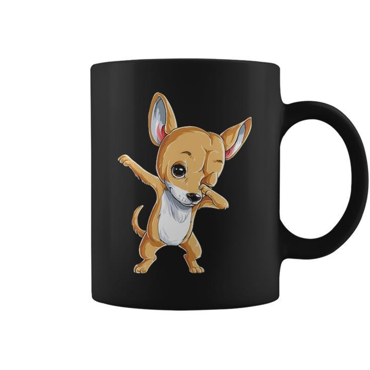 Dabbing Chihuahua Dog Lover Men Women Dab Dance Coffee Mug