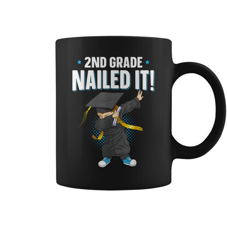 Dabbing Graduation Boy 2Nd Grade Nailed It Class Of 2024 Coffee Mug