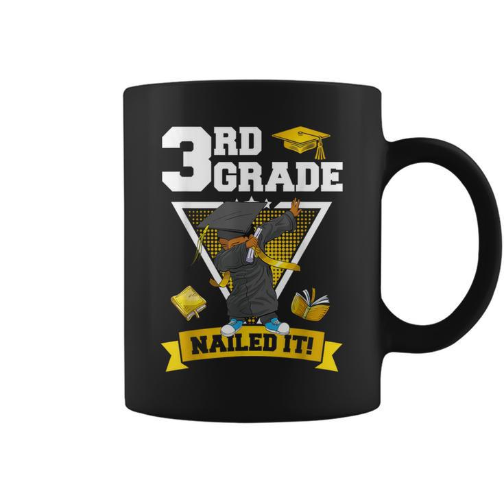 Dabbing Graduation Boy 3Rd Grade Nailed It Class Of 2024 Coffee Mug