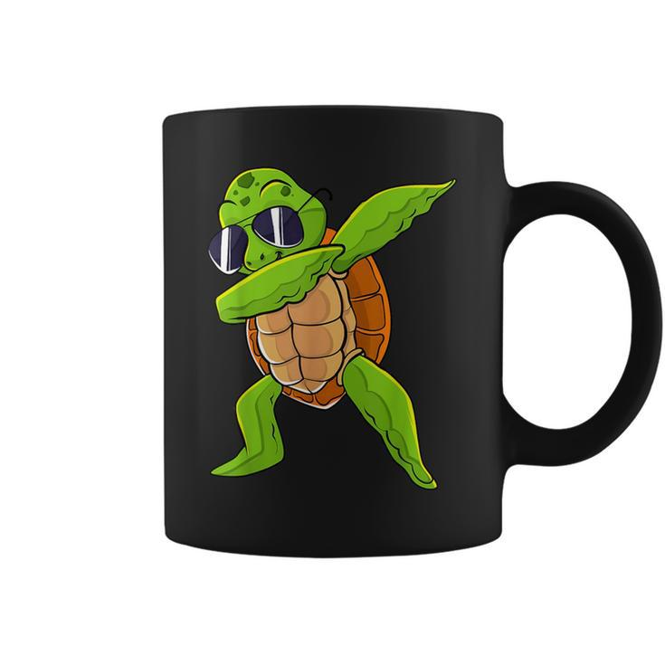Dabbing Sea Turtle Animal Lover Save The Turtles Coffee Mug