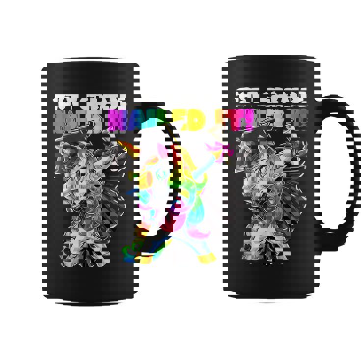 Dabbing Unicorn 1St Grade Graduation Cap Gown Girls Coffee Mug
