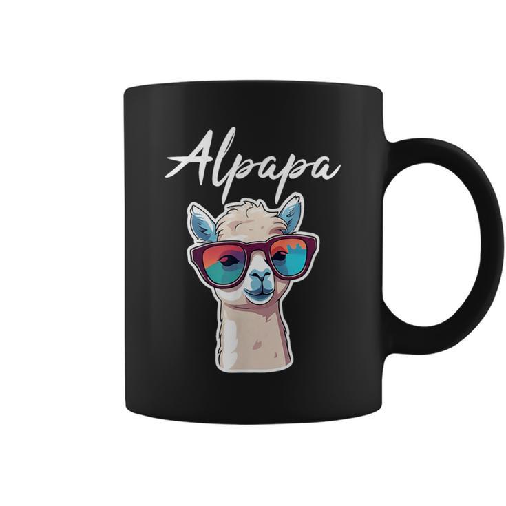 Dad Alpaka Fan Liebhaber Papaatertag Geschenk Alpapa Lama Tassen