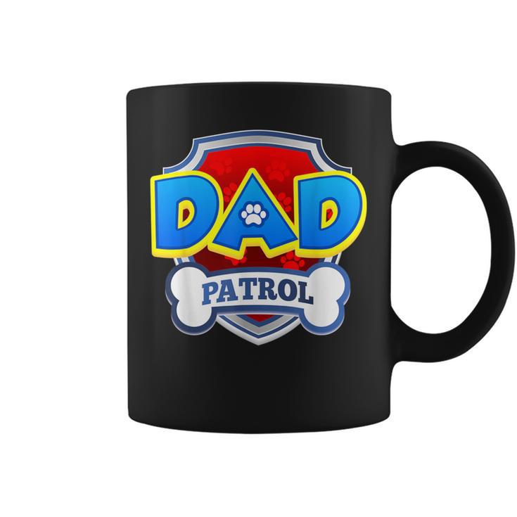 Dad Of The Birthday Boy Girl Dog Paw Family Matching Coffee Mug