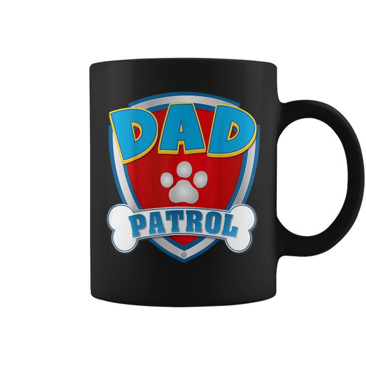 Dad Of The Birthday Boy Girl Dog Paw Family Matching Coffee Mug